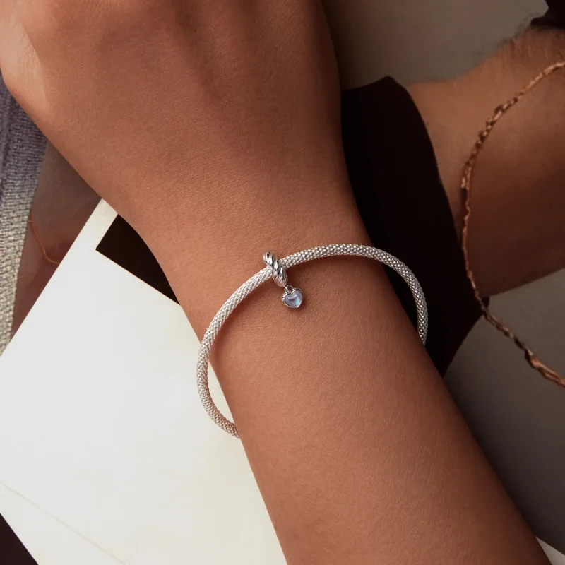 (image for) PANDORA Style Smart Heart Silicone Spacer Beads - SCC2755 - View 6