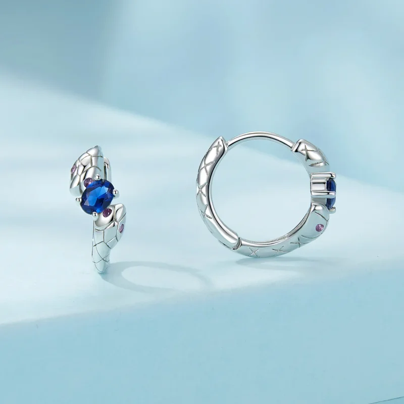 (image for) PANDORA Style Snake Earrings - SCE1732 - View 2