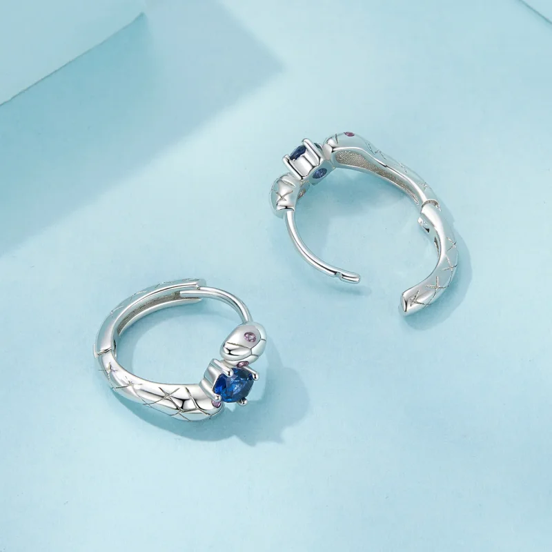 (image for) PANDORA Style Snake Earrings - SCE1732 - View 4