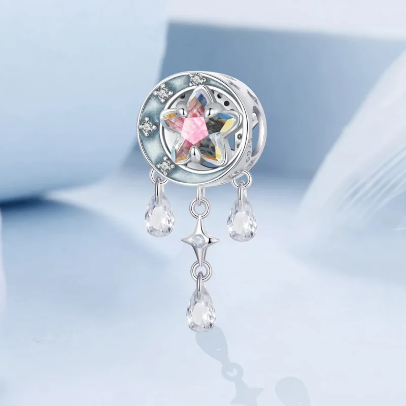 (image for) PANDORA Style Star And Moon Dream Catcher Beads - BSC978 - View 2