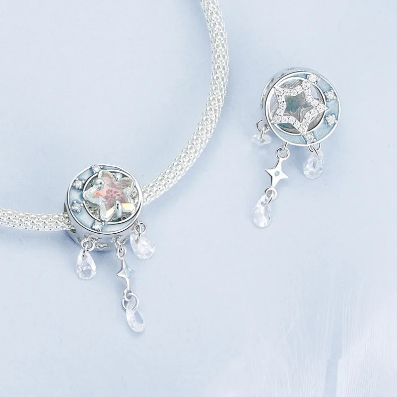 (image for) PANDORA Style Star And Moon Dream Catcher Beads - BSC978 - View 4