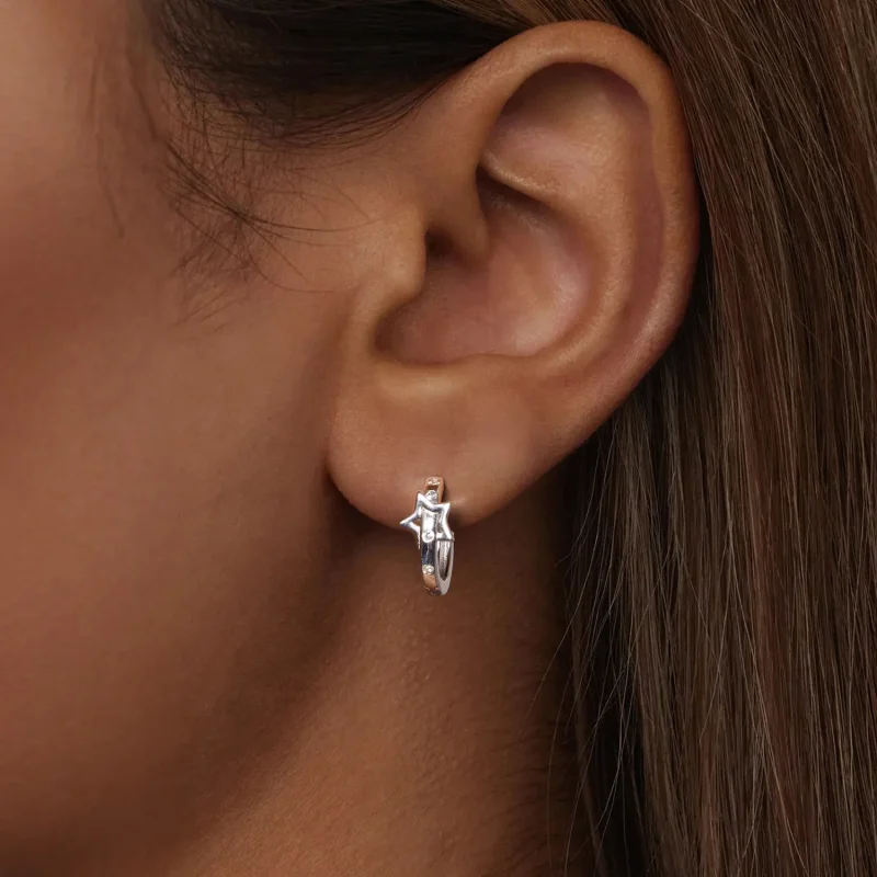 (image for) PANDORA Style Star Belt Ear Buckle Charms - SCE1726 - View 6