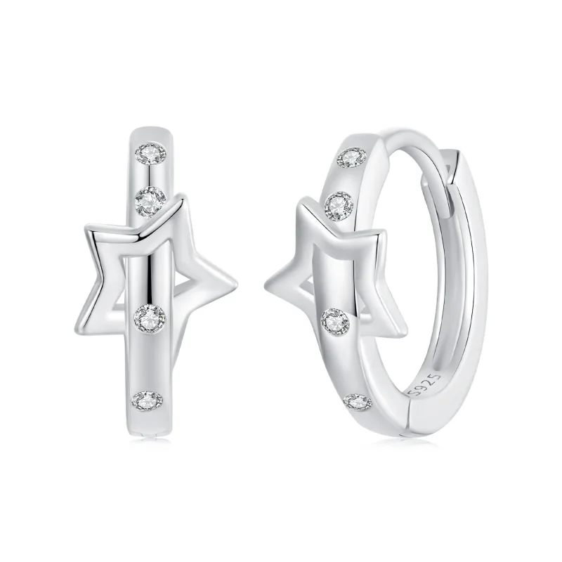 (image for) PANDORA Style Star Belt Ear Buckle Charms - SCE1726 - Product Image