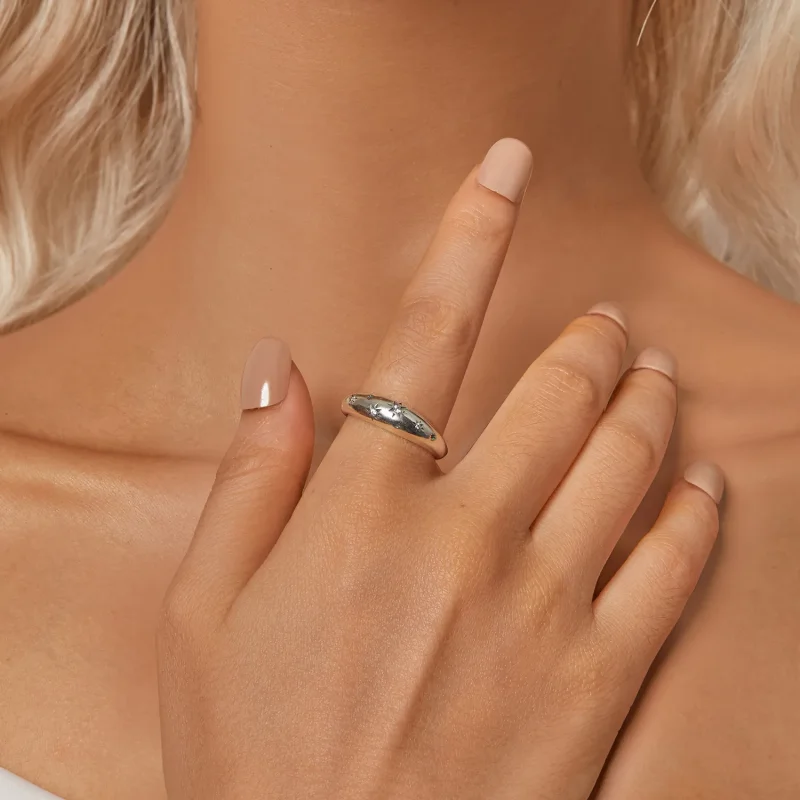 (image for) PANDORA Style Star Open Ring - BSR547-E - View 6