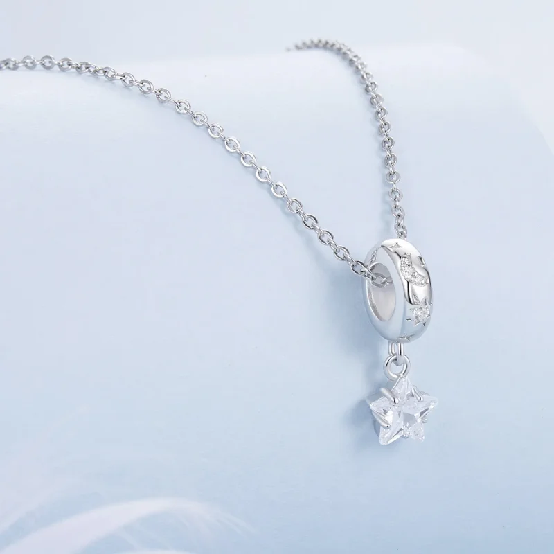 (image for) PANDORA Style Starlight Silicone Spacer Beads - BSC984 - View 5