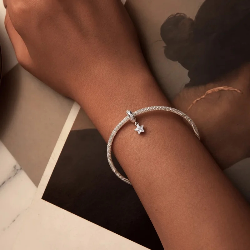 (image for) PANDORA Style Starlight Silicone Spacer Beads - BSC984 - View 6