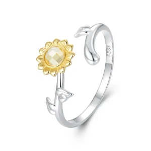 (image for) PANDORA Style Sunflower Ring - BSR549-E