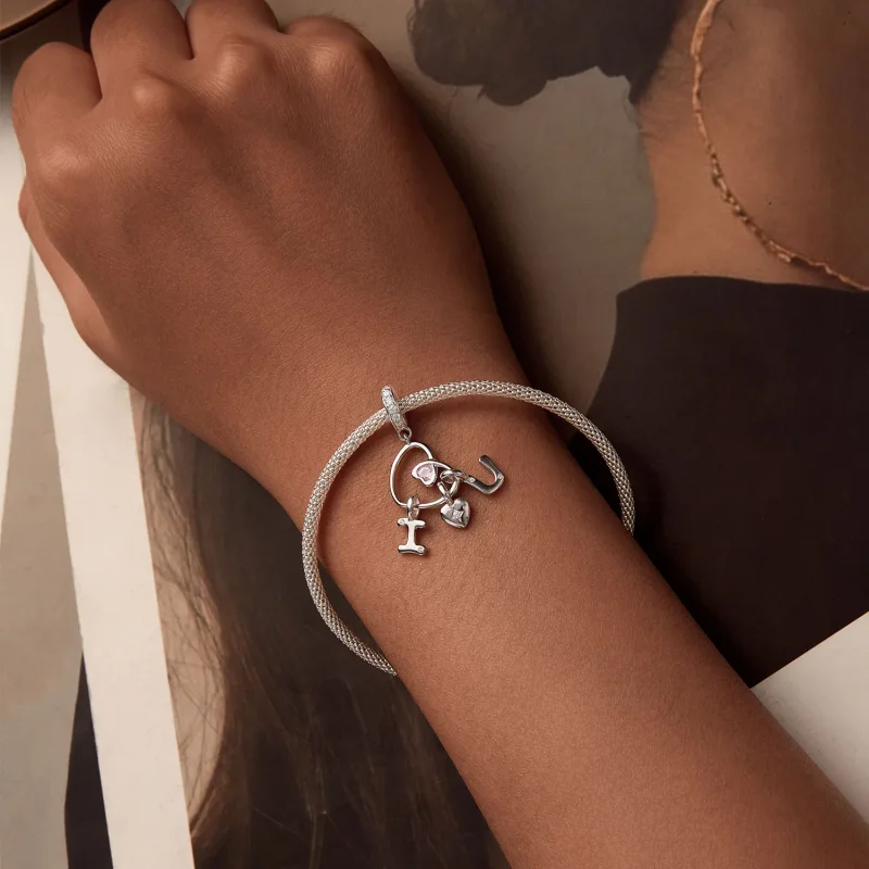 (image for) PANDORA Style Valentine Letter Love Pendant - BSC972 - View 5