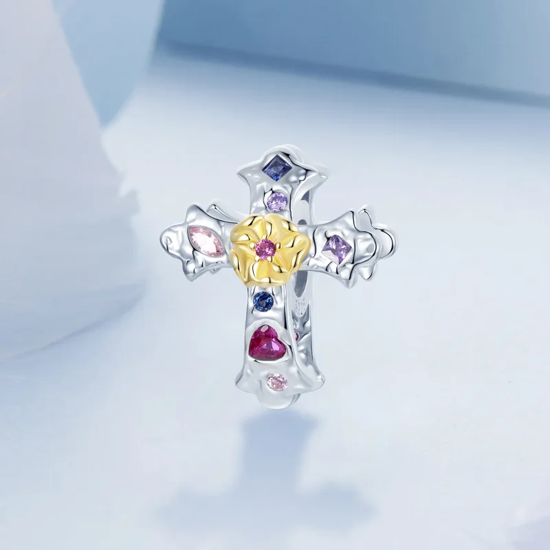 (image for) PANDORA Style Vintage Cross - BSC1005 - View 2