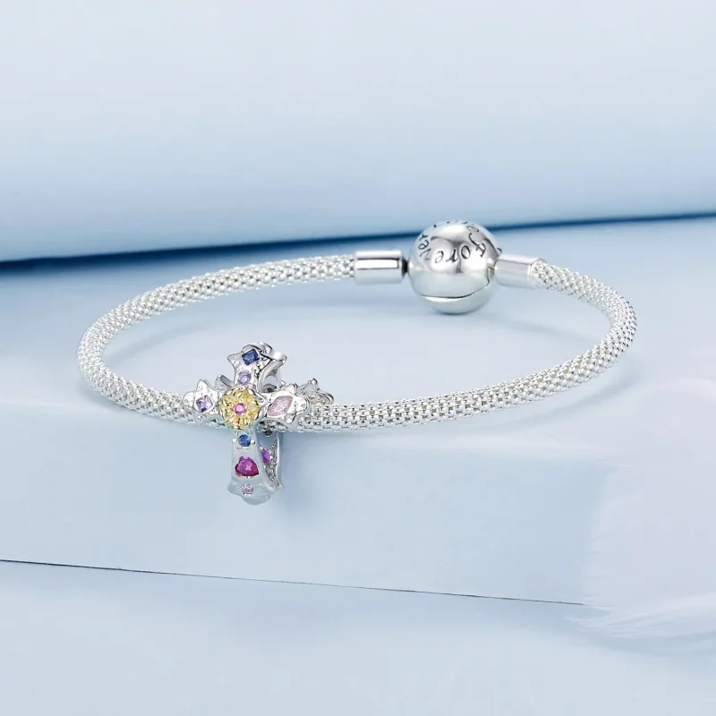 (image for) PANDORA Style Vintage Cross - BSC1005 - View 3