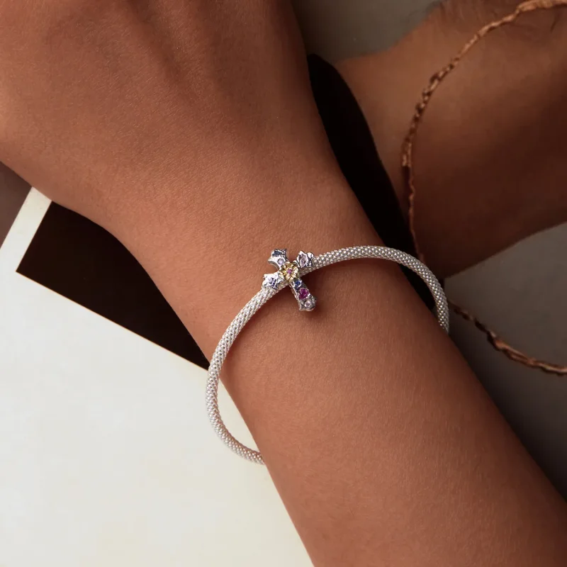 (image for) PANDORA Style Vintage Cross - BSC1005 - View 5