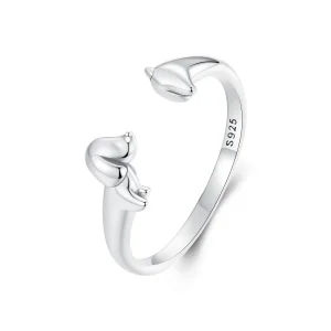 (image for) PANDORA Style 3D Dachshund Ring - SCR1033-E
