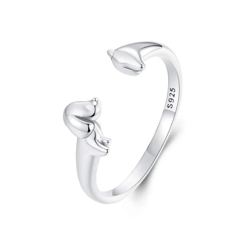 (image for) PANDORA Style 3D Dachshund Ring - SCR1033-E - Product Image