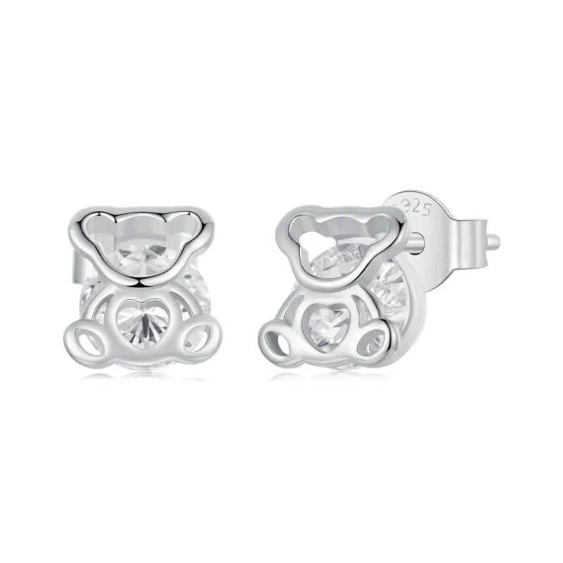 (image for) PANDORA Style Bear earrings - SCE1764 - Product Image