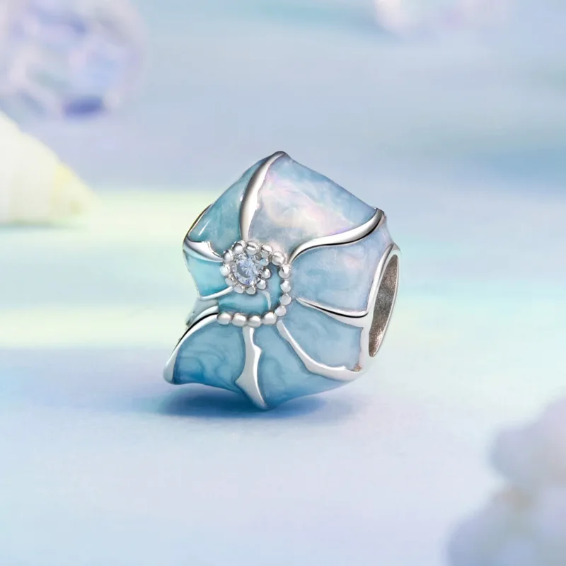 (image for) PANDORA Style Blue conch charm - BSC1018 - View 2
