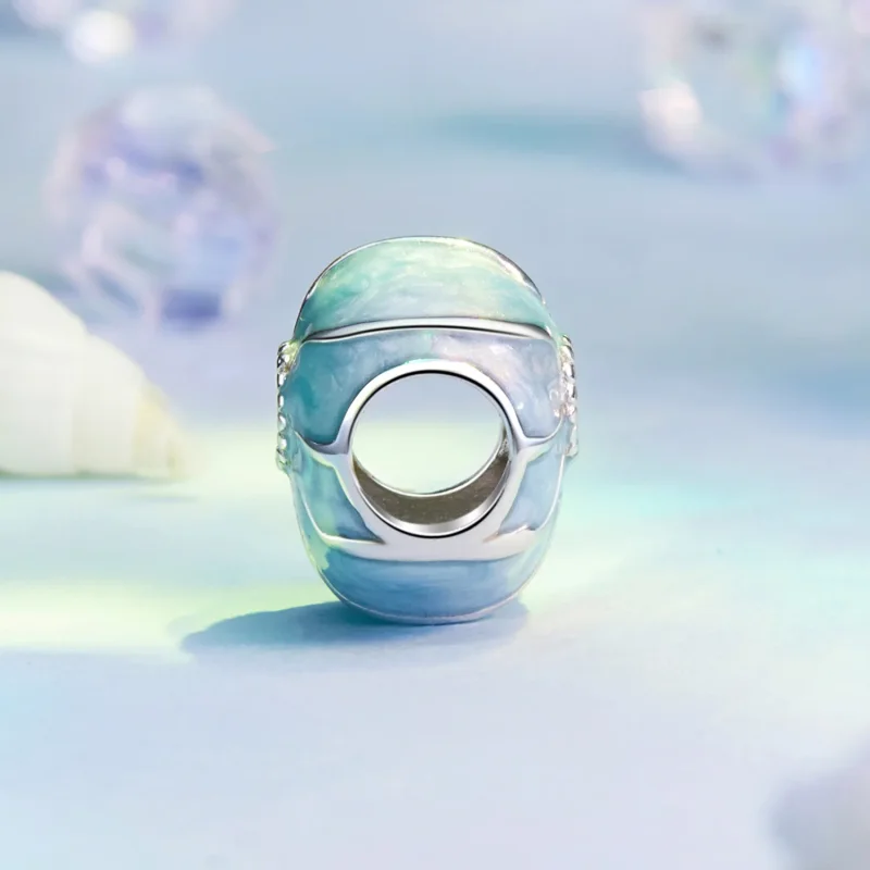 (image for) PANDORA Style Blue conch charm - BSC1018 - View 3