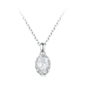 (image for) PANDORA Style Brilliant Beauty 1ct Moissanite Necklace (with one certificate) - MSN035