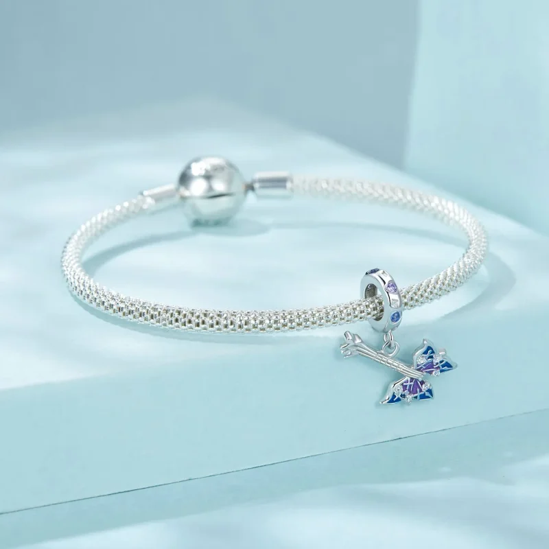 (image for) PANDORA Style Butterfly Bass Pendant - SCC2764 - View 3