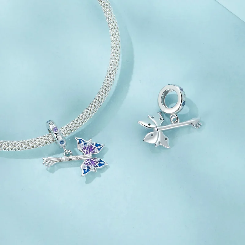 (image for) PANDORA Style Butterfly Bass Pendant - SCC2764 - View 4