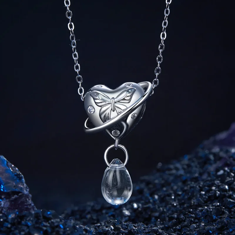 (image for) PANDORA Style Butterfly Planet charm - SCC2787 - View 3