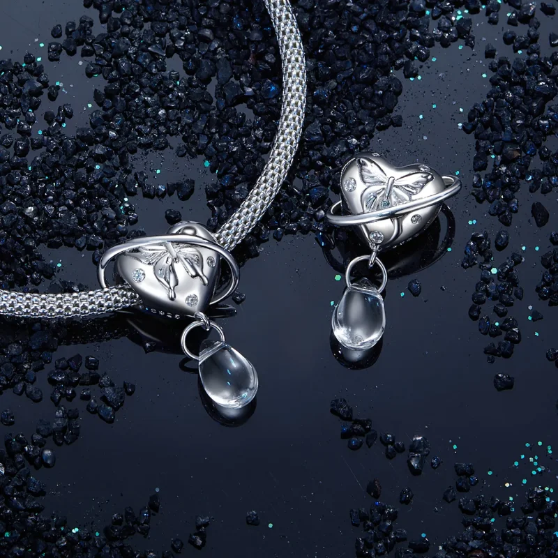 (image for) PANDORA Style Butterfly Planet charm - SCC2787 - View 5