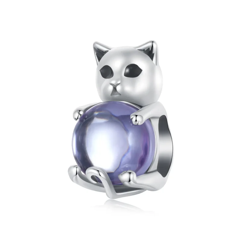 (image for) PANDORA Style Cat lucky stone charm - SCC2796 - Product Image