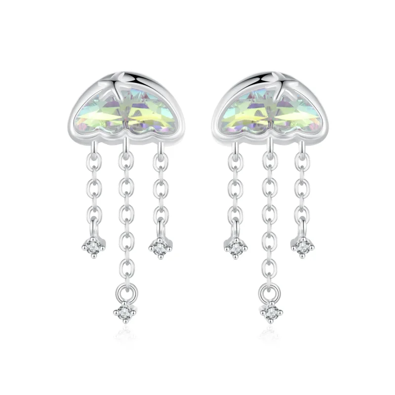 (image for) PANDORA Style Colorful jellyfish earrings - SCE1742 - Product Image