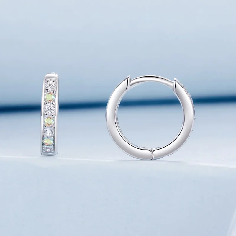 (image for) PANDORA Style Colorful zirconium earrings - BSE1033 - View 2