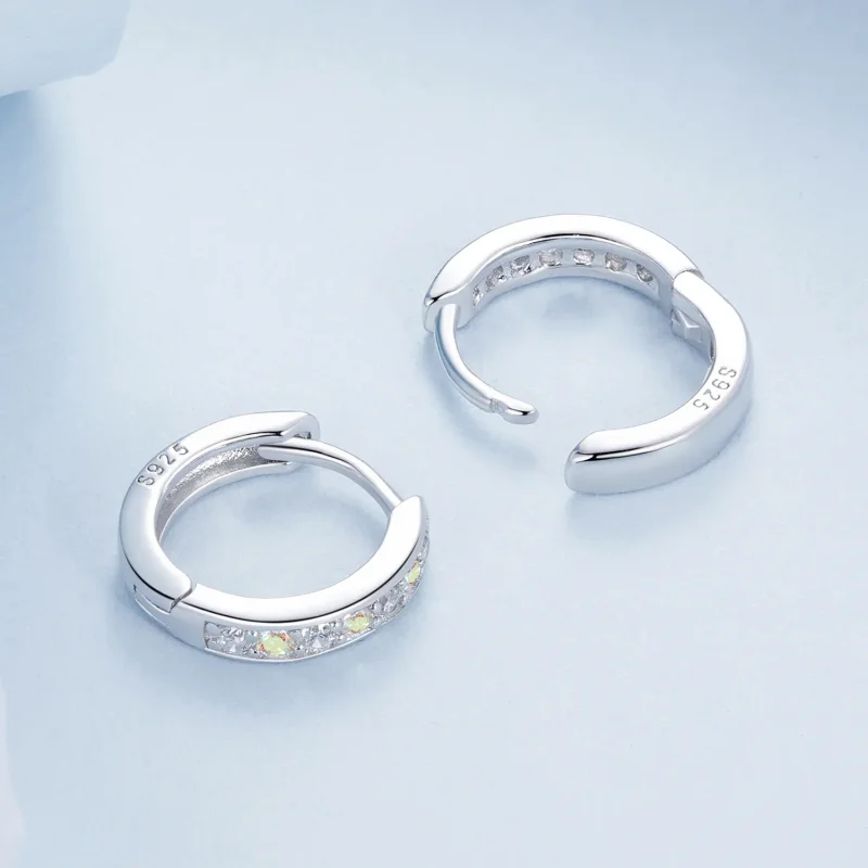 (image for) PANDORA Style Colorful zirconium earrings - BSE1033 - View 4