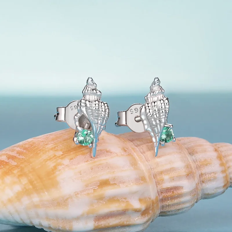 (image for) PANDORA Style Conch earrings - BSE1010 - View 2