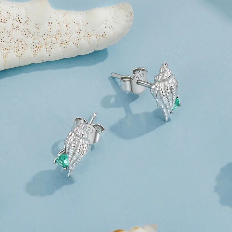 (image for) PANDORA Style Conch earrings - BSE1010 - View 3