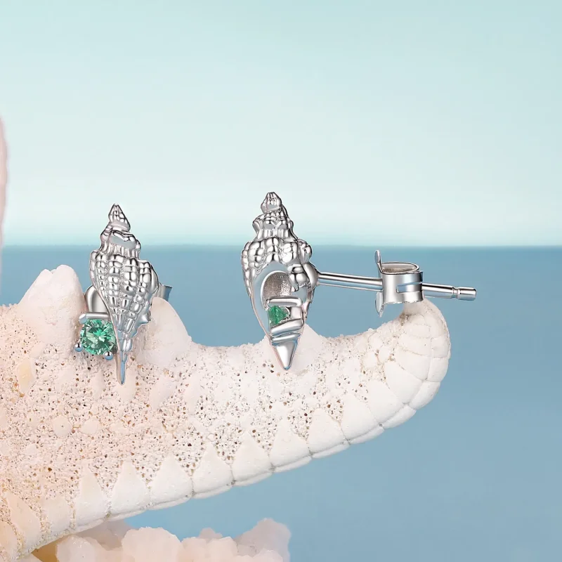 (image for) PANDORA Style Conch earrings - BSE1010 - View 4