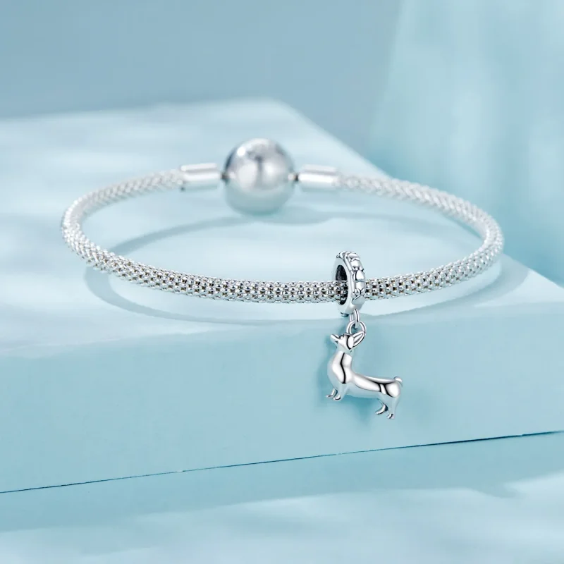 (image for) PANDORA Style Corgi Pendant - SCC2783 - View 3