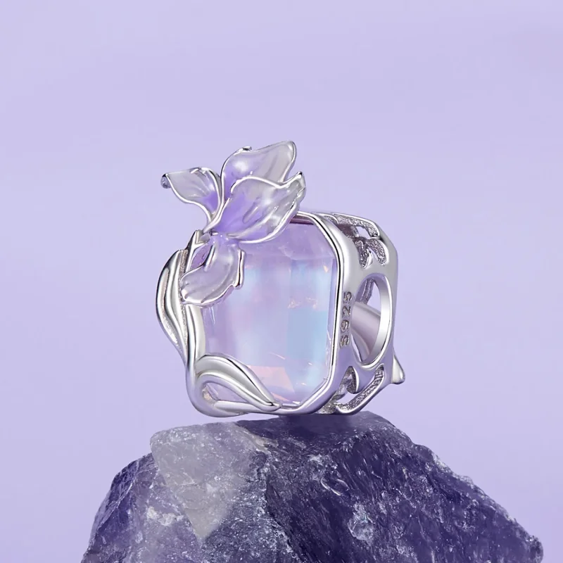 (image for) PANDORA Style Crystal Iris charm - BSC1032 - View 2