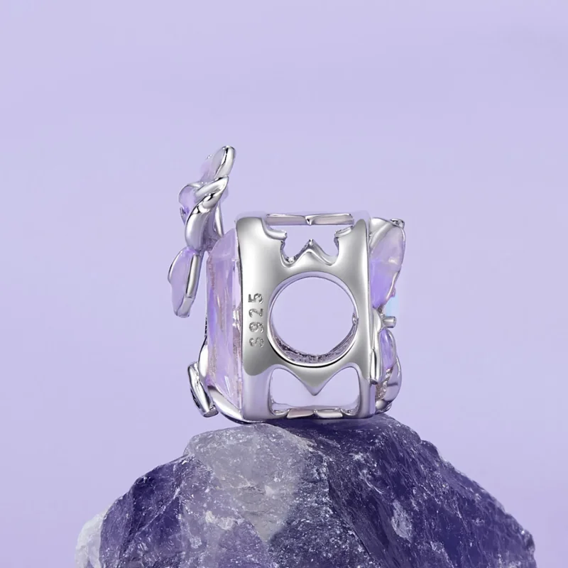 (image for) PANDORA Style Crystal Iris charm - BSC1032 - View 3