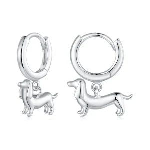 (image for) PANDORA Style Dachshund Ear Clips - SCE1757