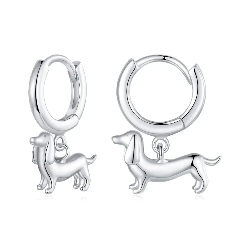 (image for) PANDORA Style Dachshund Ear Clips - SCE1757 - Product Image