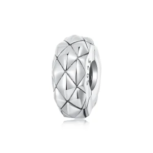 (image for) PANDORA Style Diamond pattern silicone positioning buckle - SCC2817