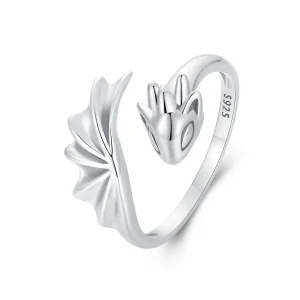 (image for) PANDORA Style Dragon Ring - SCR1017-E