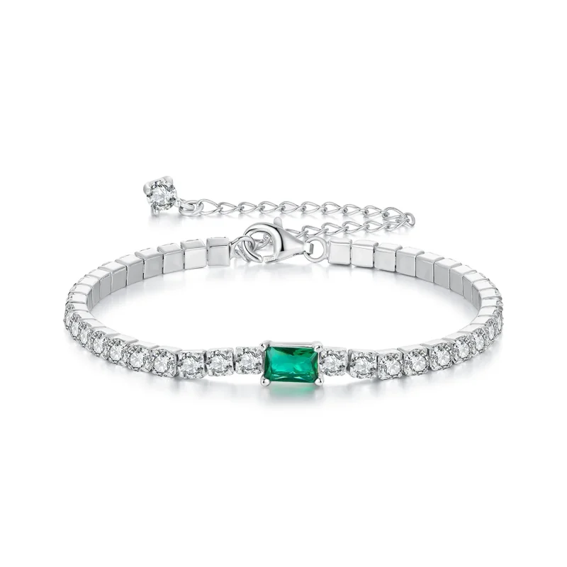 (image for) PANDORA Style Elegant Emerald Bracelet - BSB179 - Product Image