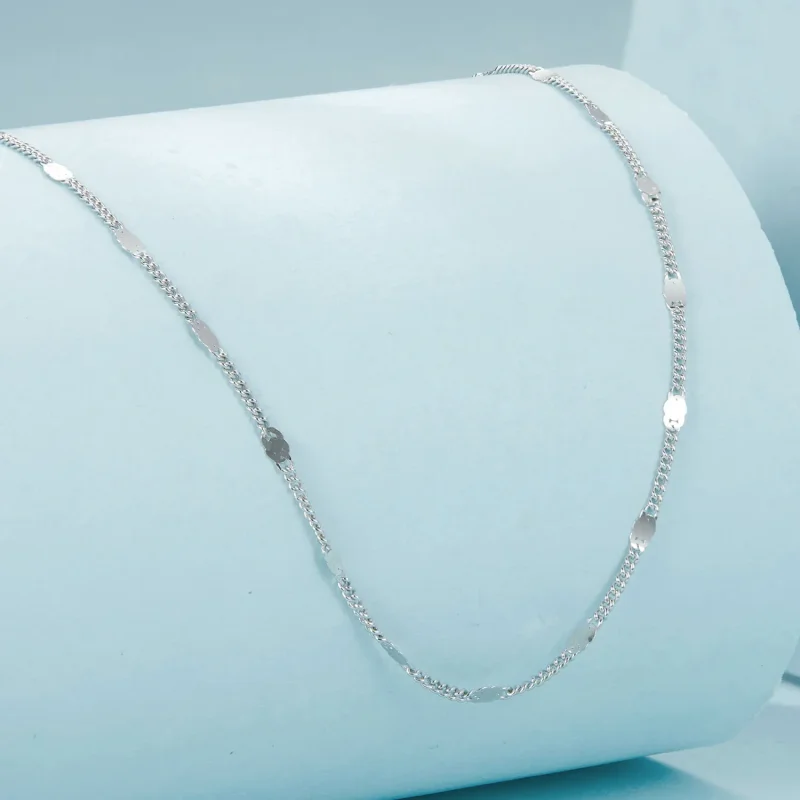 (image for) PANDORA Style Exquisite sparkling basic necklace - SCA030 - View 2