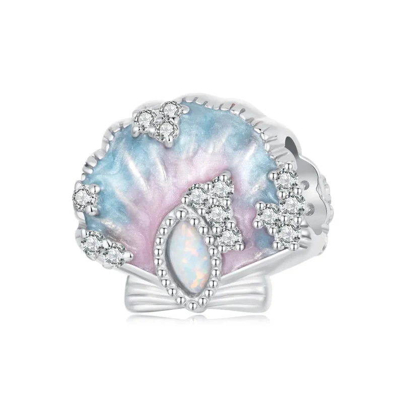 (image for) PANDORA Style Fantasy colorful shell charm - BSC1017 - Product Image