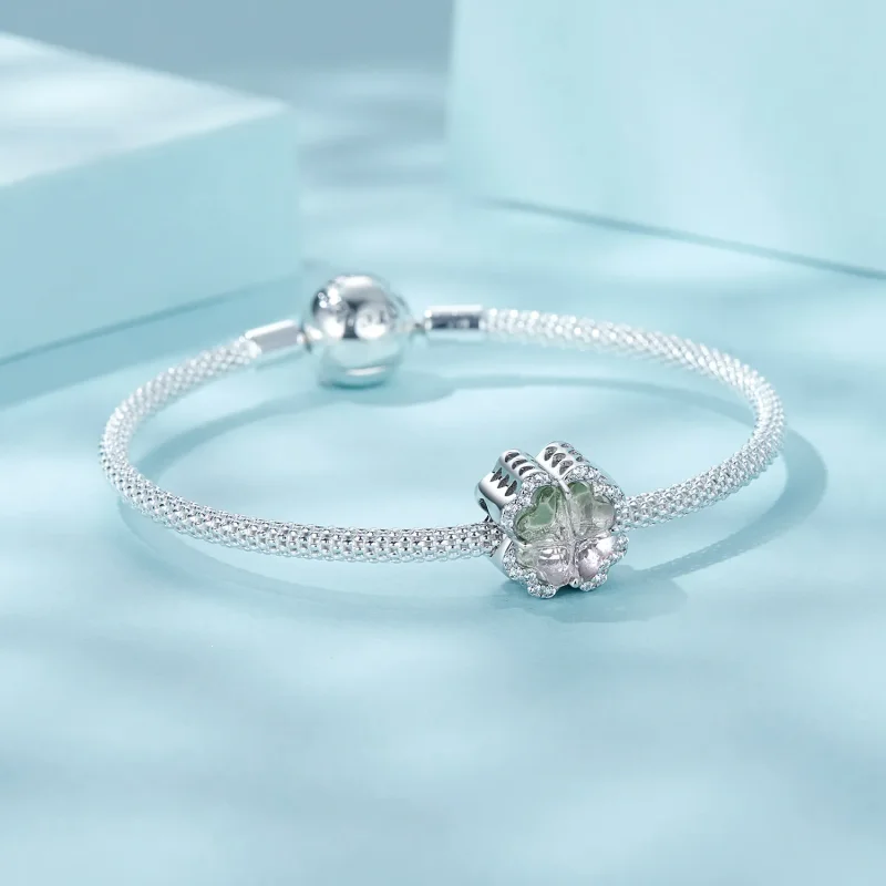 (image for) PANDORA Style Four Leaf Clover charm - SCC2803 - View 5