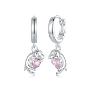 (image for) PANDORA Style Golden Retriever Ear Clips - SCE1759