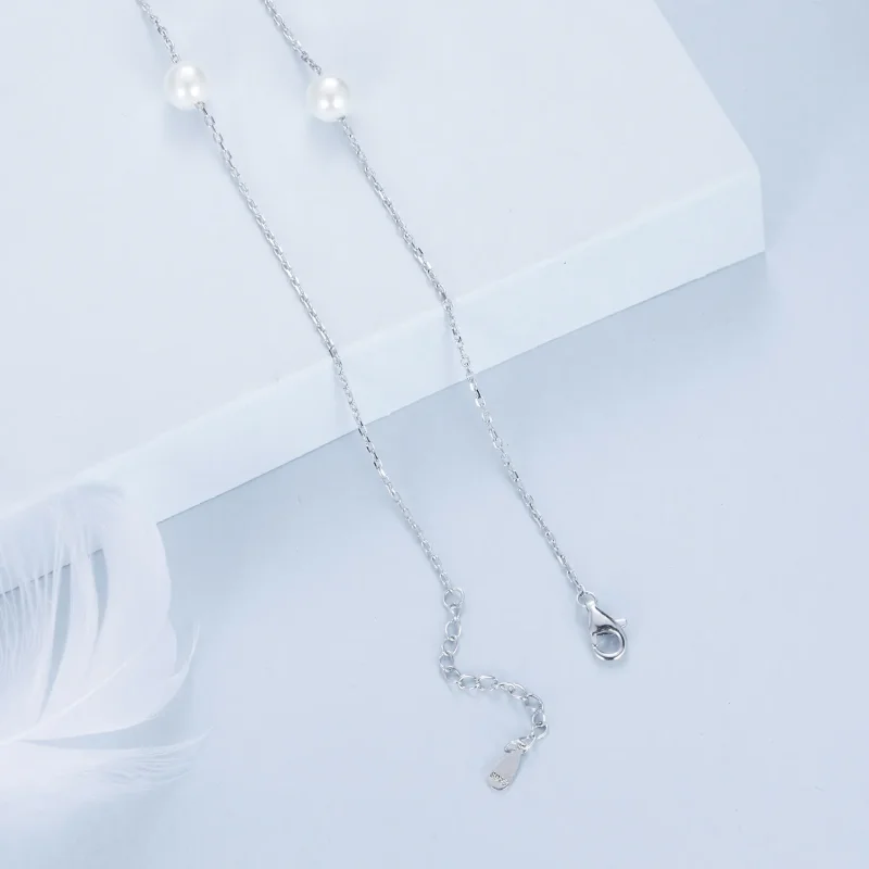 (image for) PANDORA Style Gypsophila Necklace - BSN389 - View 5