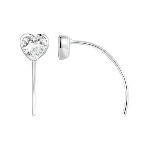 (image for) PANDORA Style Heart earrings - BSE1003