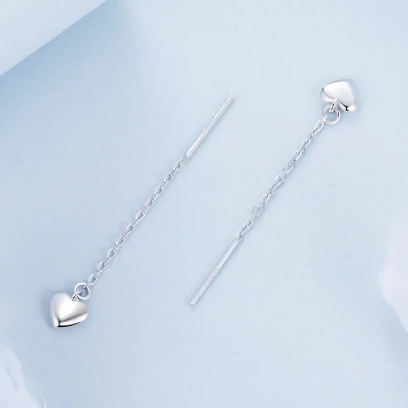 (image for) PANDORA Style Heart earrings - BSE1006 - View 4
