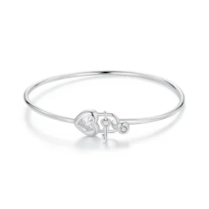 (image for) PANDORA Style Heart-Shaped Interlocking Bracelet - BSB170