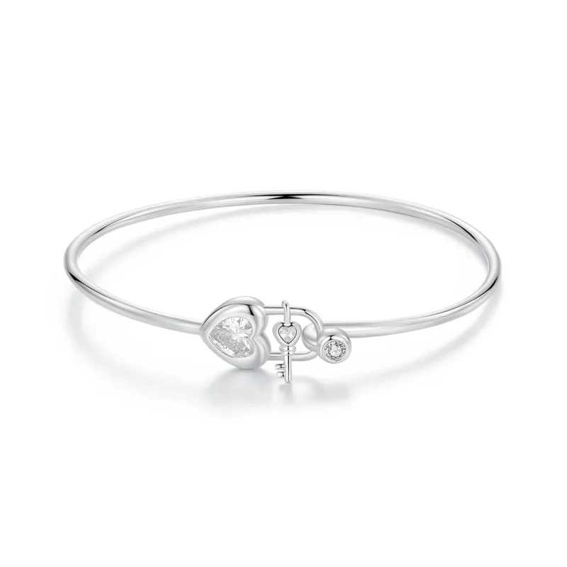 (image for) PANDORA Style Heart-Shaped Interlocking Bracelet - BSB170 - Product Image
