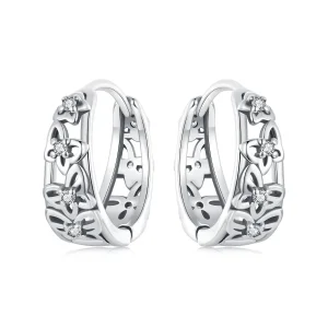 (image for) PANDORA Style Hollow butterfly earrings - SCE1746